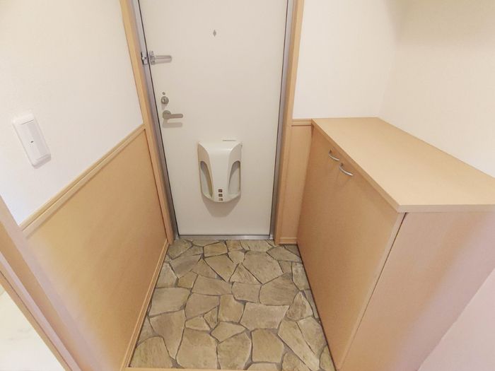 クレマンティーヌ A棟の玄関写真
