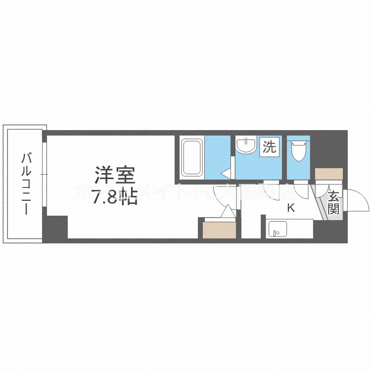 アーデンタワー西本町の間取り写真