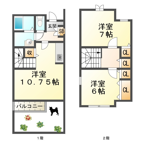 ルマージュ神戸1番館の間取り写真