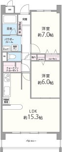 パレスマイセンの間取り写真