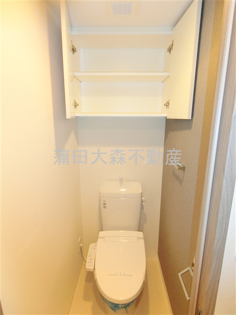 京急空港線 穴守稲荷駅 徒歩9分 7階建 築5年のトイレ写真