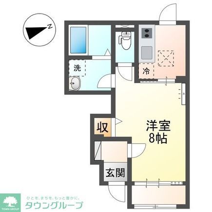 ソワヴィータの間取り写真
