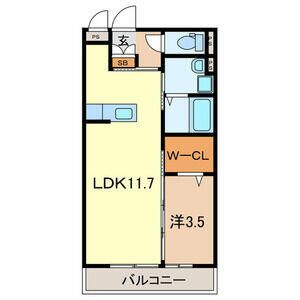 プランドールの間取り写真