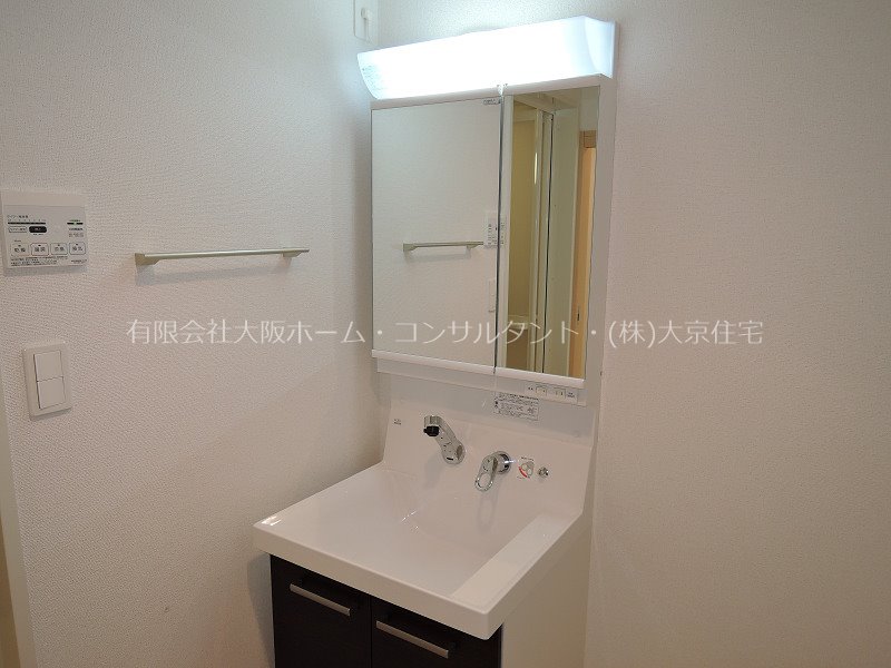 洗面設備　同タイプモデルルーム