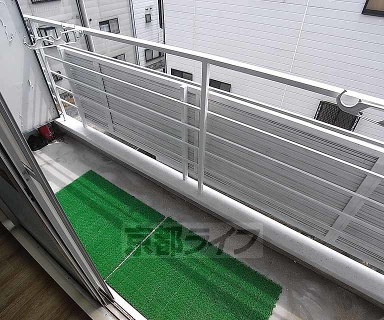 バルコニー　・実際のお部屋の写真です