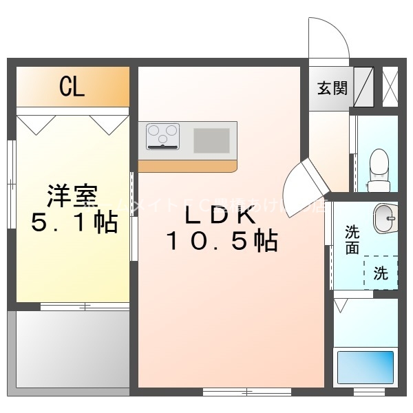 ZEEKの間取り写真