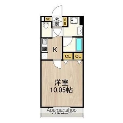 Lasante京橋の間取り写真