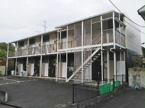 【レオパレスモーガンの建物外観】