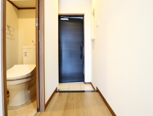 玄関　ゆったりとした玄関です