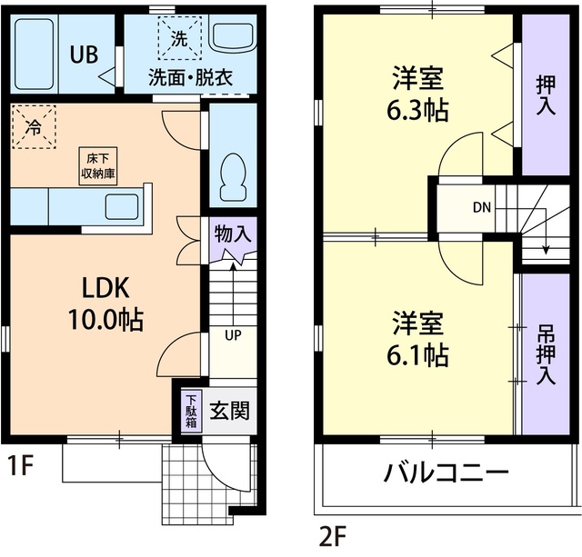 【グリシーナの間取り】