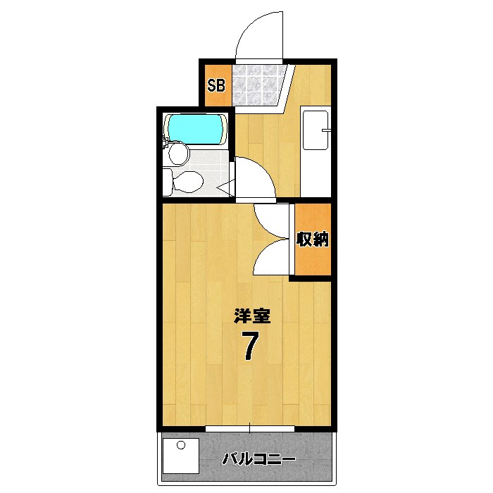 CIEUX京都の間取り