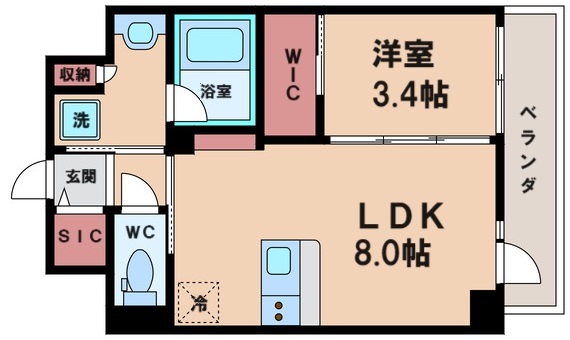 SOFIA住吉大社の間取り