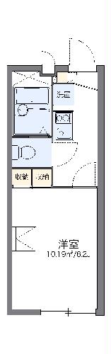 レオパレスメローネVIの間取り