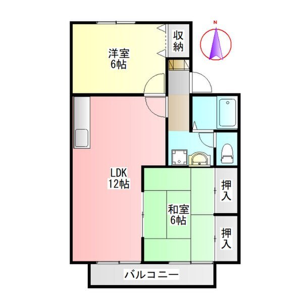 フォルビテッツァ赤坂の間取り