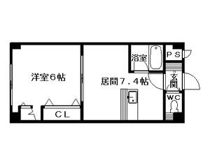 ルナハイツ南８条の間取り