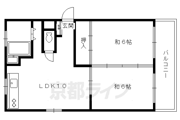 藤原マンションの間取り