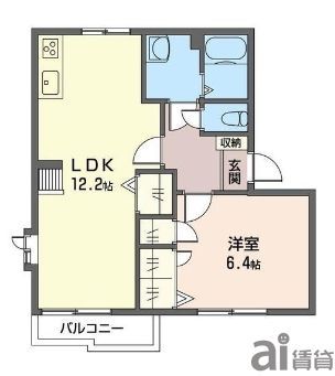 パレス狭山の間取り