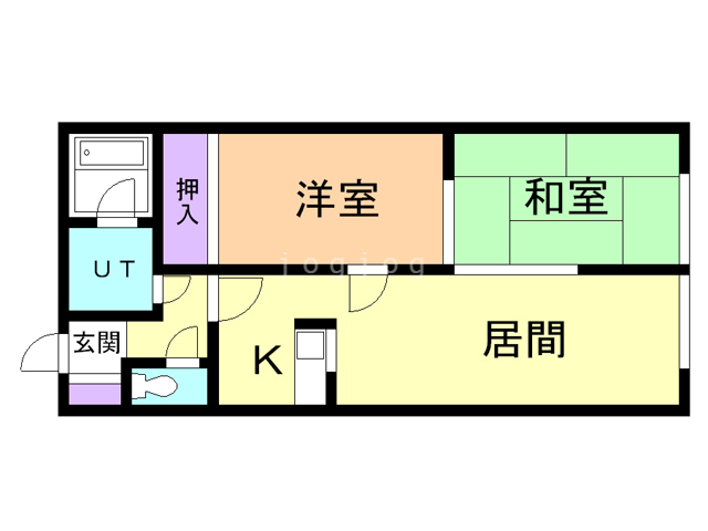 パレスエリーゼ７の間取り