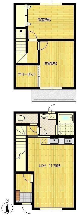 ファミーユ　シャトー　Ａの間取り