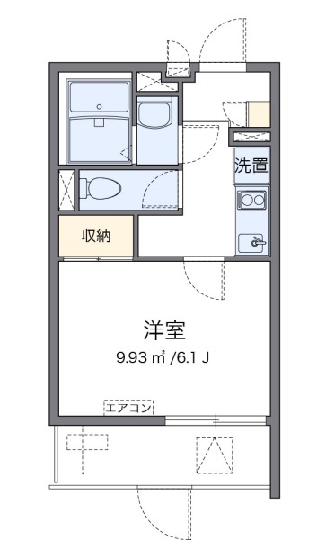 クレイノスターIIIの間取り