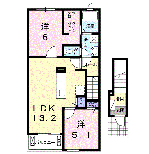 サンリットの間取り