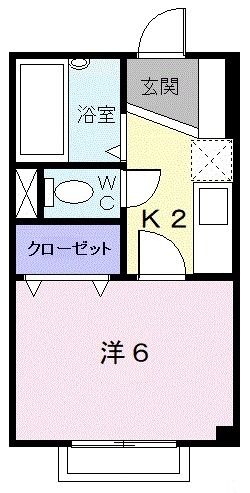 メゾン　アイリスの間取り