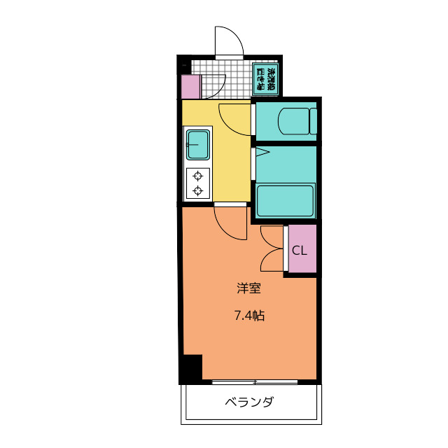 【グリーンエミナンス東山の間取り】