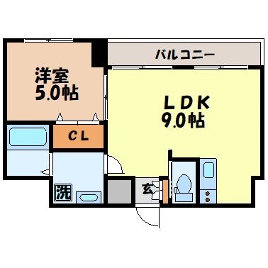 MKステーション花丘の間取り