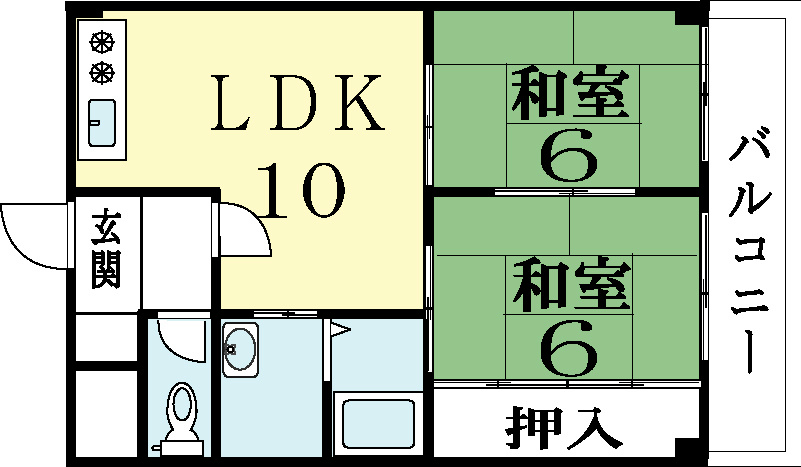 脇田建設ビルの間取り