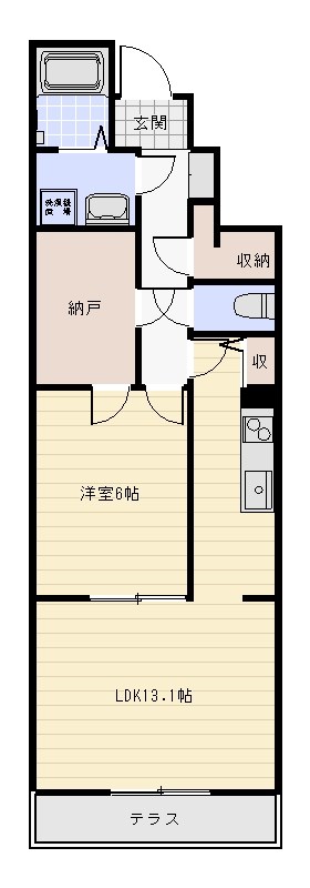 フォレストメゾン増尾台の間取り