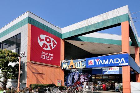 【南足柄市壗下のアパートのショッピングセンター】