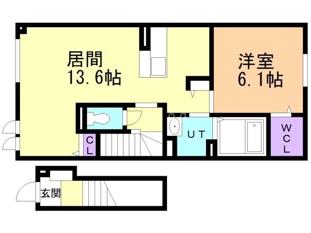 デールの間取り