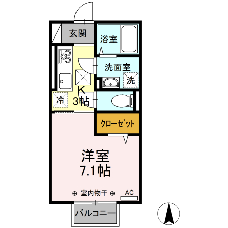 エミアスの間取り