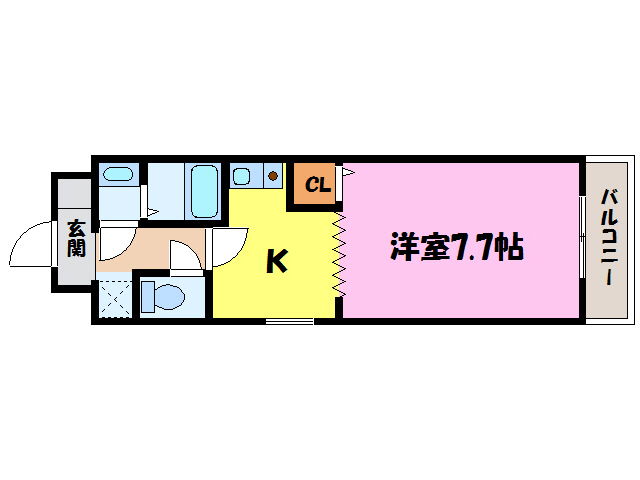 アヴニールタカラの間取り