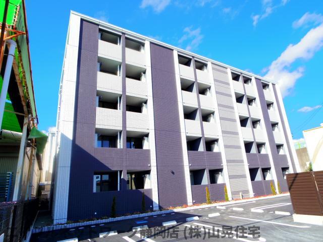 【静岡市葵区長沼南のマンションの建物外観】