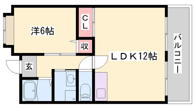 カインド小野の間取り