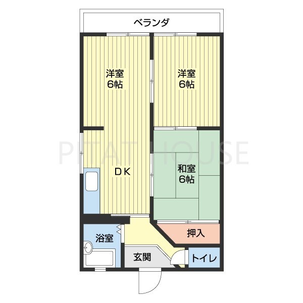 グランシエル秋月の間取り