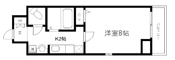 ロイヤルシティ西大路の間取り