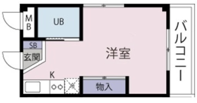 クロノス柿生の間取り