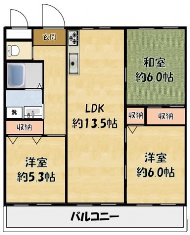 プランドールの間取り