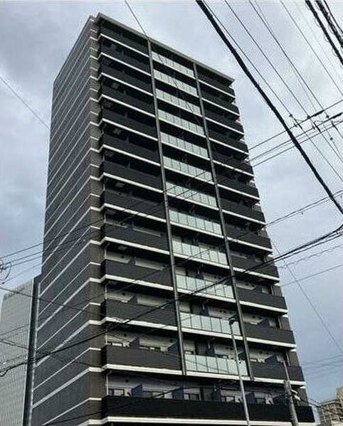 【名古屋市中村区太閤のマンションの建物外観】