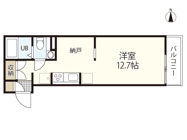 パインツリー小方の間取り