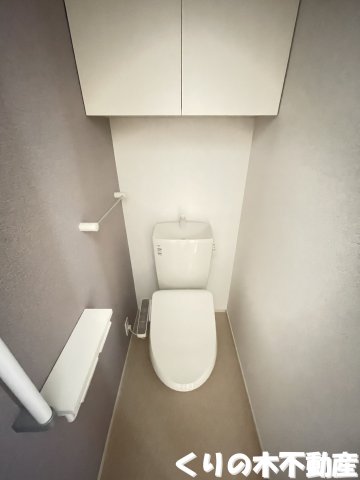 トイレ　トイレもきれいです