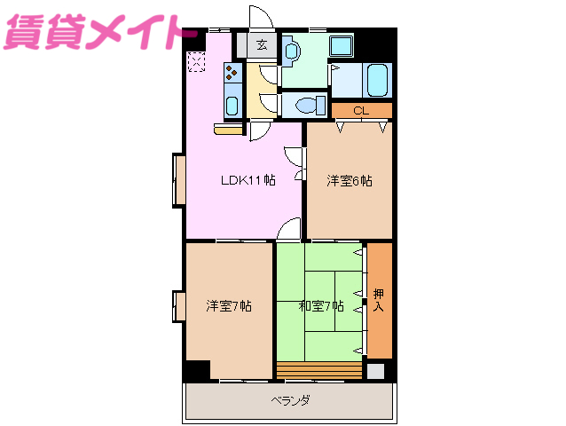 ルールマランの間取り
