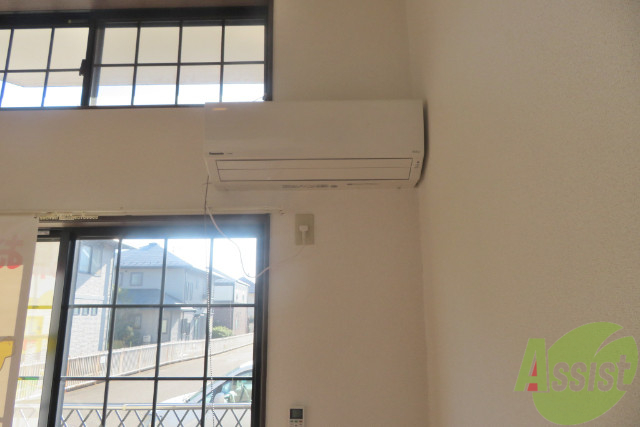 その他設備　これで暑い夏も寒い冬も大丈夫ですね