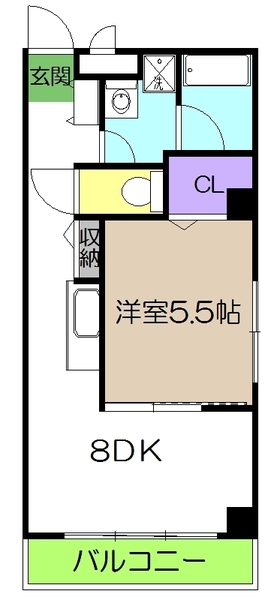 ボードゥ・ラ・メールの間取り