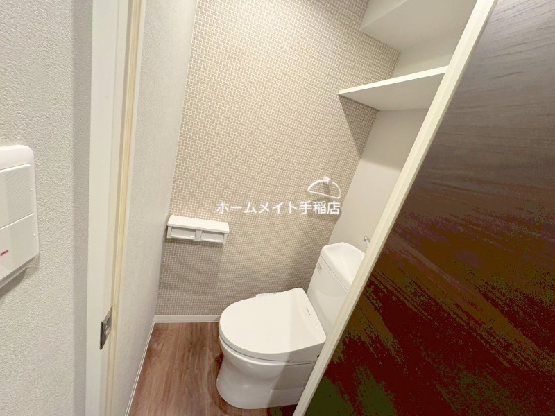 トイレ　ウォシュレット付きで快適な環境です♪