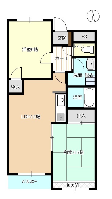 メゾン21戸倉_間取り_0