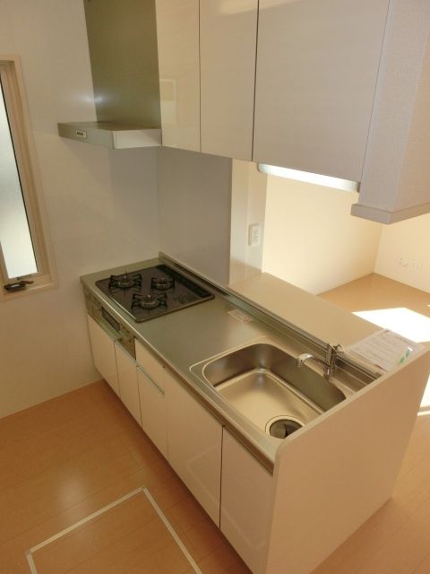 キッチン　カウンターキッチン（ガス2口付き）