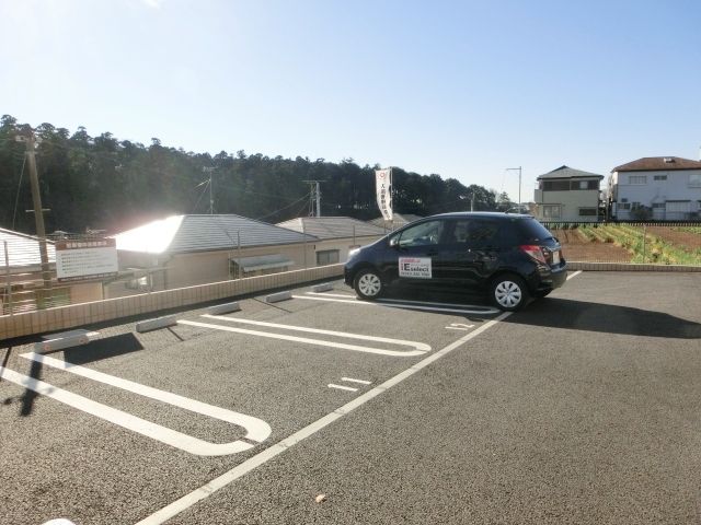 駐車場　敷地内の駐車場です。